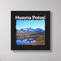 Bolívia Huayna Potosi Mountain - Andes Art
