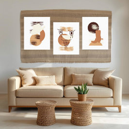 Impressão Em Tela Bolo Tie Wall Art Monocromático