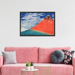 Impressão Em Tela Bom Vento, Bom Dia (Red Fuji)