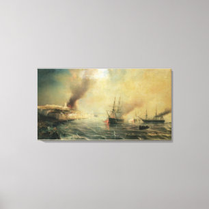 Impressão Em Tela Bombardeio da venda, o 26 de novembro de 1851,