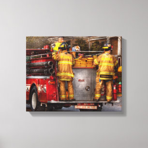 Impressão Em Tela Bombeiro - Corpo de Bombeiros de Metuchen