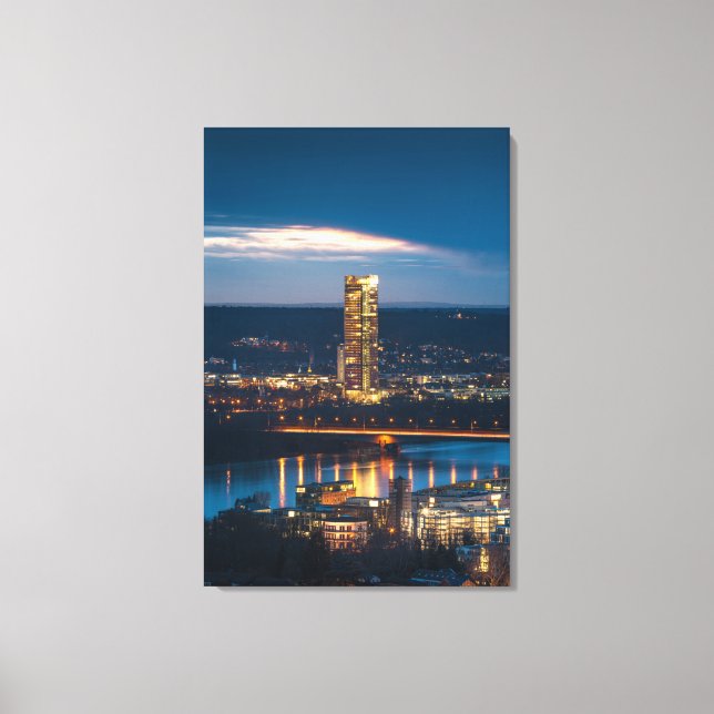 Impressão Em Tela Bona - Alemanha (Frente)