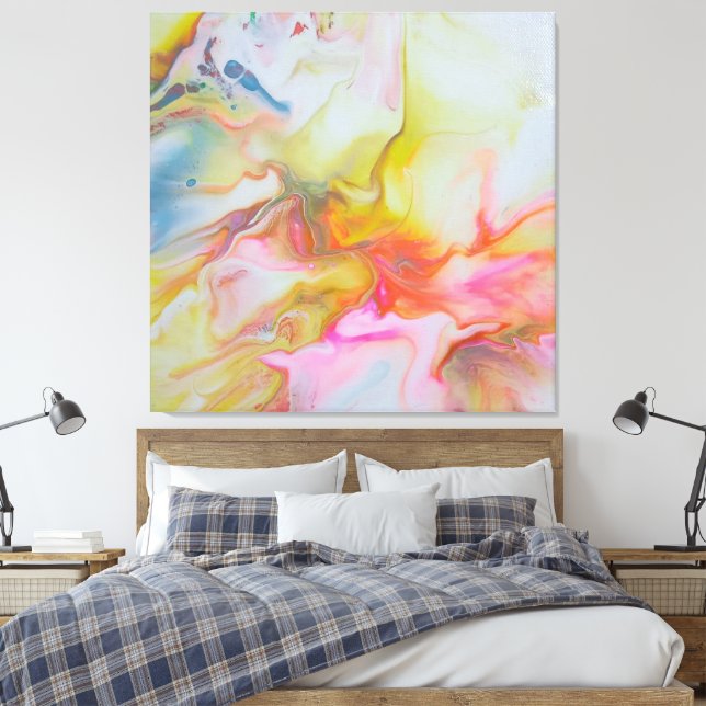 Impressão Em Tela "Bondade - Fruta do Espírito" Cristão (Insitu(Quarto))