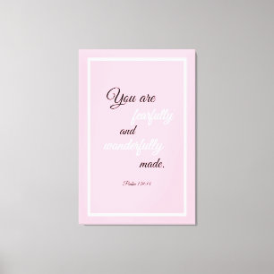 Impressão Em Tela Bonita citação de Bíblia de Escrituras Encoraja