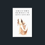 Impressão Em Tela Bonita Mulher De Gravidez Dotada Com Citação Român<br><div class="desc">Este presente de gravidez romântica e pensativa faz com que sua esposa se sinta amada,  apreciada e animada para o futuro. É uma bela maneira de comemorar este momento especial nas vossas vidas e de expressar o vosso amor e compromisso uns com os outros.</div>