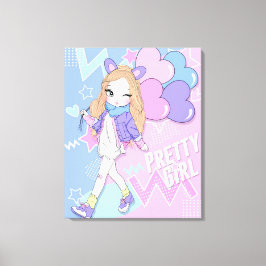 Impressão Em Tela Bonito