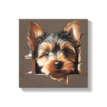 Bonito Engraçado Rosto De Puppy