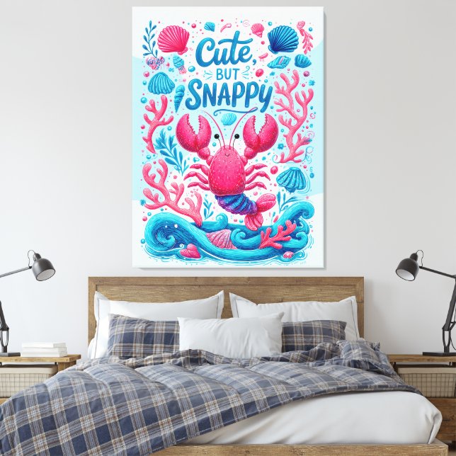 Impressão Em Tela Bonito mas Irritadiço (Insitu(Quarto))