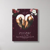 Bonito Red Custom Heart casais presentes