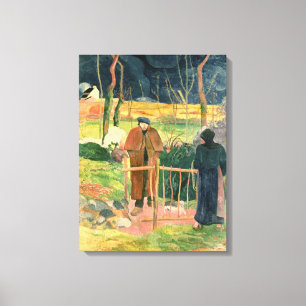 Impressão Em Tela Bonjour, Monsieur Gauguin, 1889