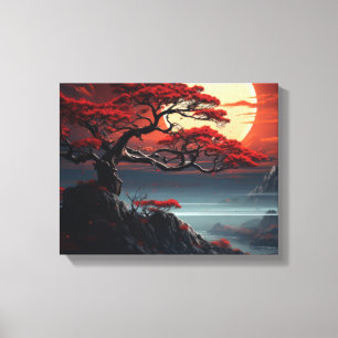 Impressão Em Tela Bonsai Tree