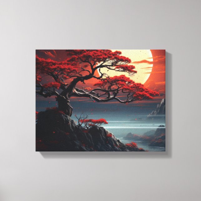 Impressão Em Tela Bonsai Tree (Frente)