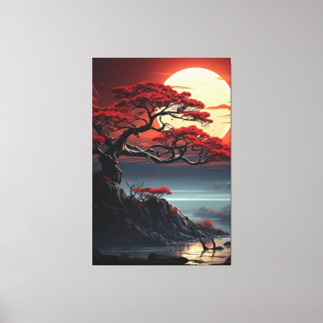 Impressão Em Tela Bonsai Tree (Frente)