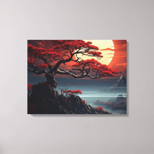 Impressão Em Tela Bonsai Tree (Frente)