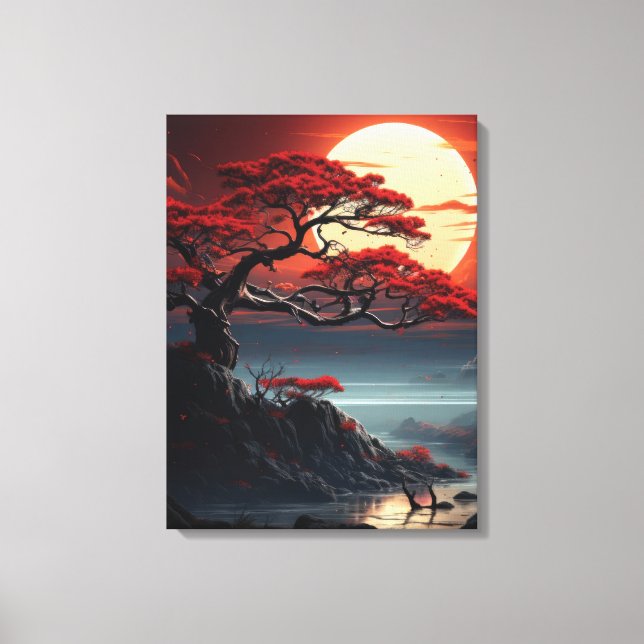 Impressão Em Tela Bonsai Tree (Frente)