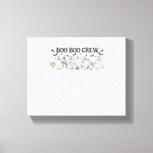 Impressão Em Tela Boo Boo Crew Halloween Clássico