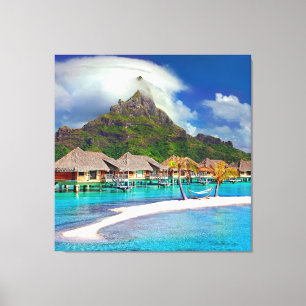 Impressão Em Tela ฺBora Bora Beach