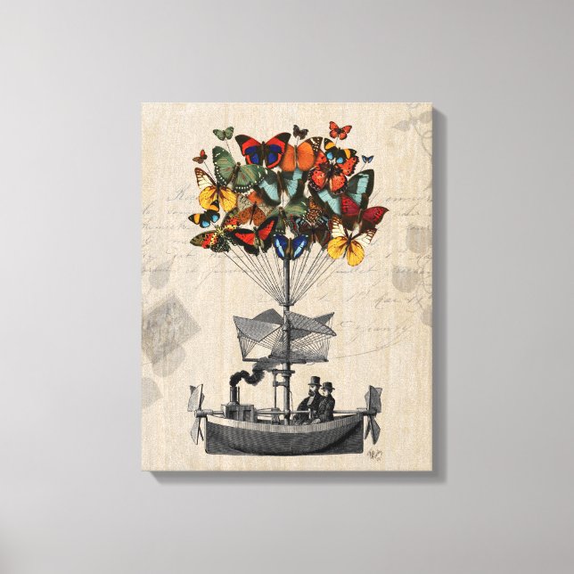 Impressão Em Tela Borboleta (Frente)