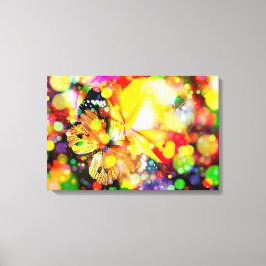 Impressão Em Tela Borboleta