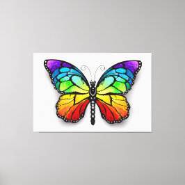 Impressão Em Tela Borboleta-arco-íris Monarca