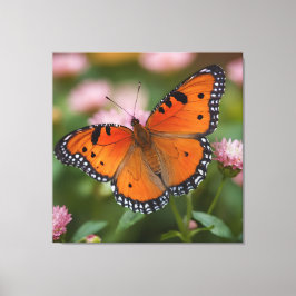 Impressão Em Tela Borboleta Bloom