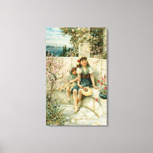 Impressão Em Tela Borboletas, das peras Anual, 1910