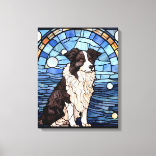 Impressão Em Tela Border Collie