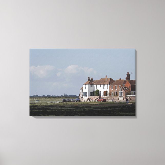 Impressão Em Tela Bosham Harbour - Inglaterra (Frente)