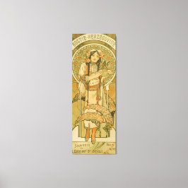 Impressão Em Tela Bósnia e Herzegovina por Alphonse Mucha 1900