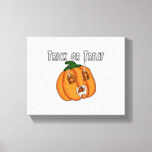 Impressão Em Tela Bosta engraçada brincadeira de presentes no Hallow
