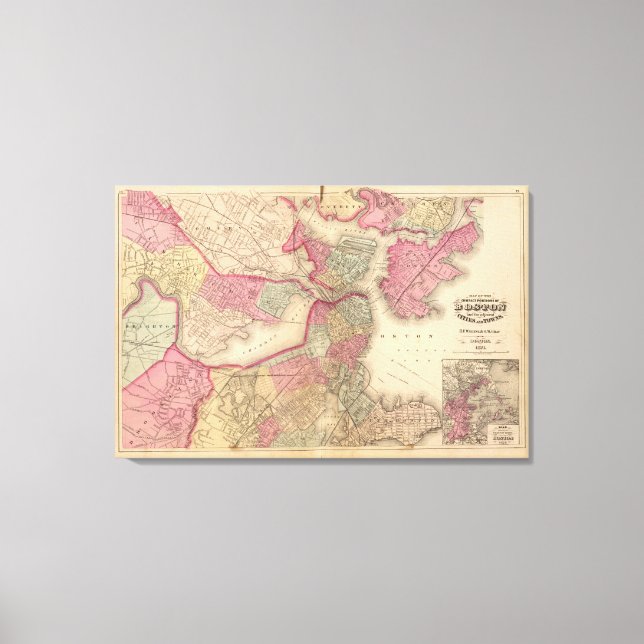 Impressão Em Tela Boston 2 (Frente)