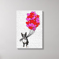 Boston Terrier E Balões