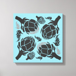Impressão Em Tela Botanical Artichoke Art Home Decor