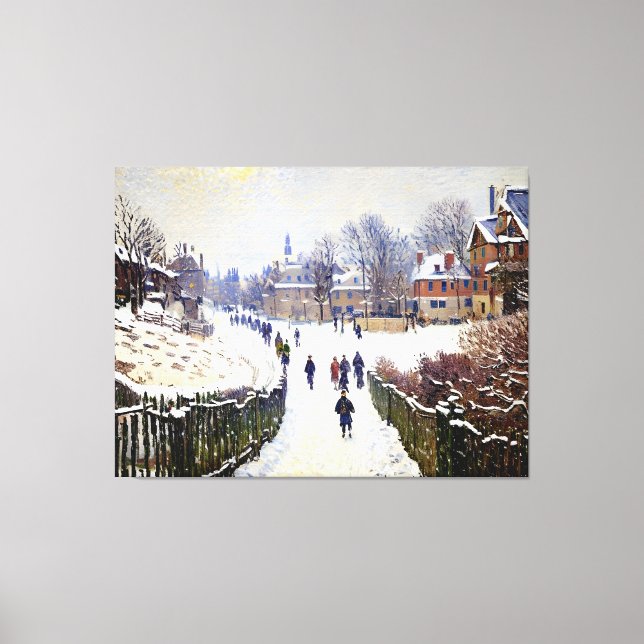 Impressão Em Tela Boulevard Santo-Denis (Frente)