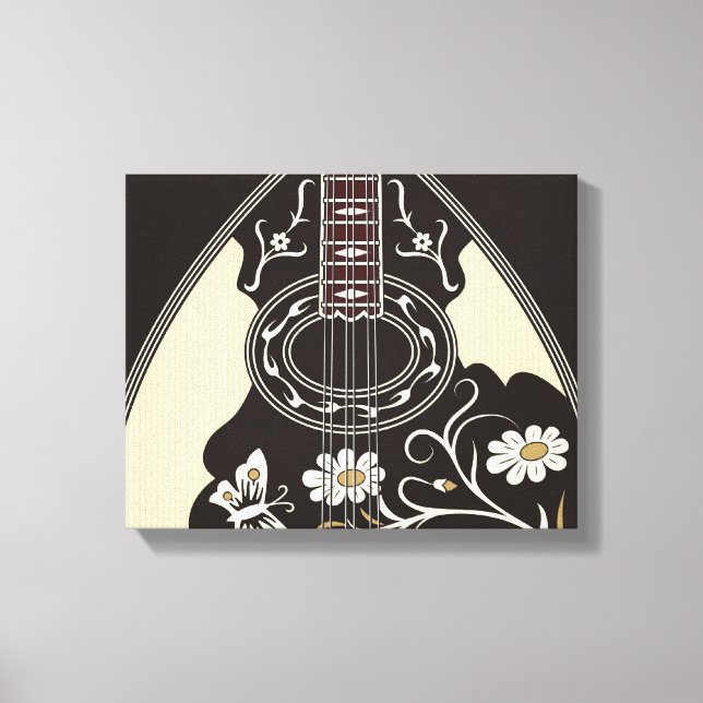 Impressão Em Tela Bouzouki (Frente)