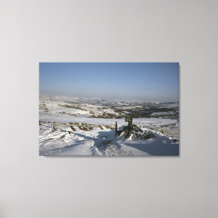 Impressão Em Tela Bowstonegate Winter Cheshire Holiday Card