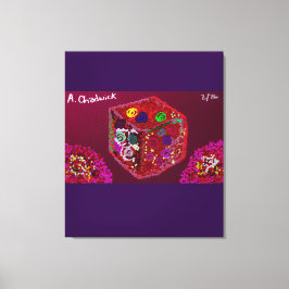 Impressão Em Tela Box of Sixteen Roses