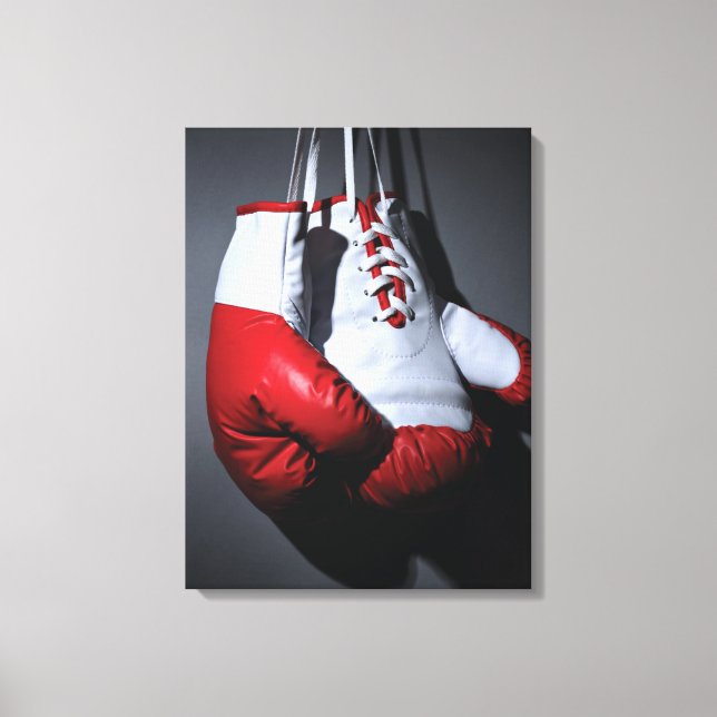 Impressão Em Tela Boxing gloves  (Frente)