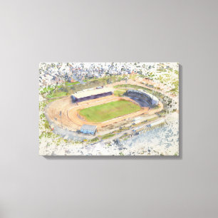 Impressão Em Tela Bradford Rugby League, Odsal Stadium