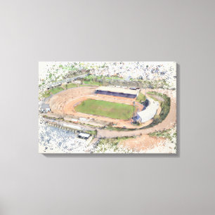 Impressão Em Tela Bradford Rugby League, Odsal Stadium