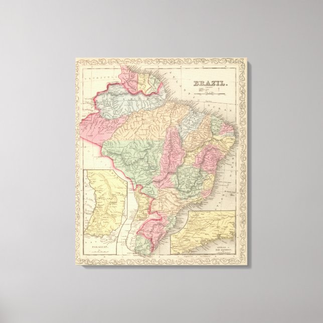 Impressão Em Tela Brasil 3 (Frente)