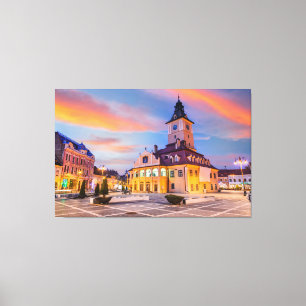 Impressão Em Tela Brasov Romênia