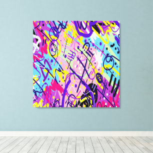 Impressão Em Tela Breaking Free: Abstrato Art