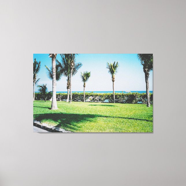 Impressão Em Tela Breeze tropical (Frente)