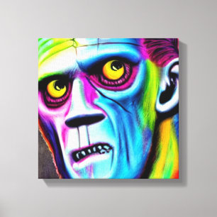 Impressão Em Tela Bright Frankenstein