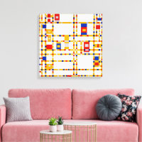 Broadway Boogie Woogie | Piet Mondrian |