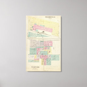 Impressão Em Tela Brookville, o Condado de Saline, Stafford, Kansas