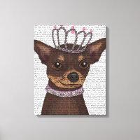 Brown Chihuahua e Tiara