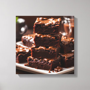 Impressão Em Tela Brownies