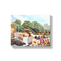 Brunch de festas de jardim